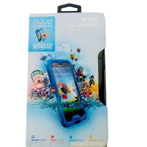 🔥5/$30 Lifeproof Nuud WaterProof Phone Case Samsung Galaxy S4 NEW